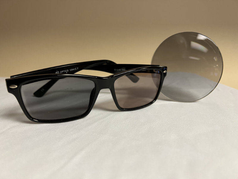 Transitions Lenses Gray and Brown